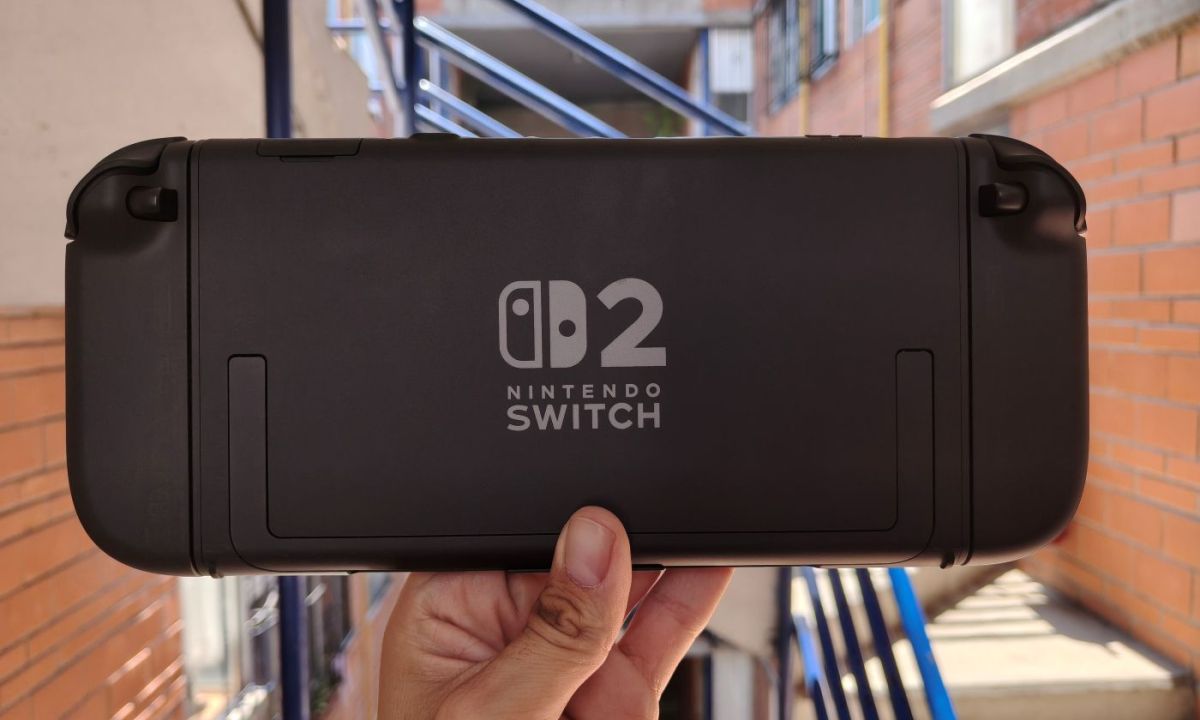 Una foto de la Switch 2.